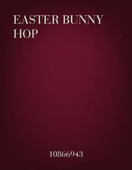 Easter Bunny Hop Unison choral sheet music cover Thumbnail